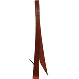 1.75 Inch X 5 Feet Hilason Leather Horse Tack Tie Strap Burgundy Brown