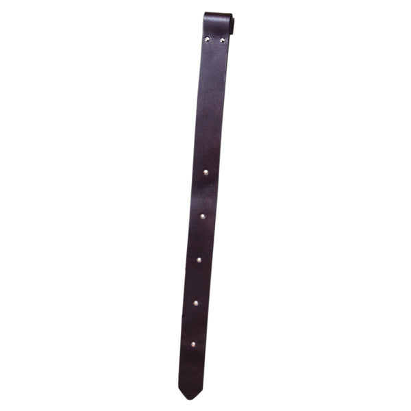 Tan leather western fender with silver conchos - Uhorse
