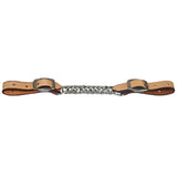 5/8" Hilason Western Tack Horse Russet Flat Twisted Curb Chain