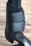Large Hilason Western Horse Tack Protective Pvc Ankle Leg Boot Blue
