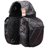 HILASON Western Tack 210D Horse Brown Nylon Saddle Bag - Uhorse