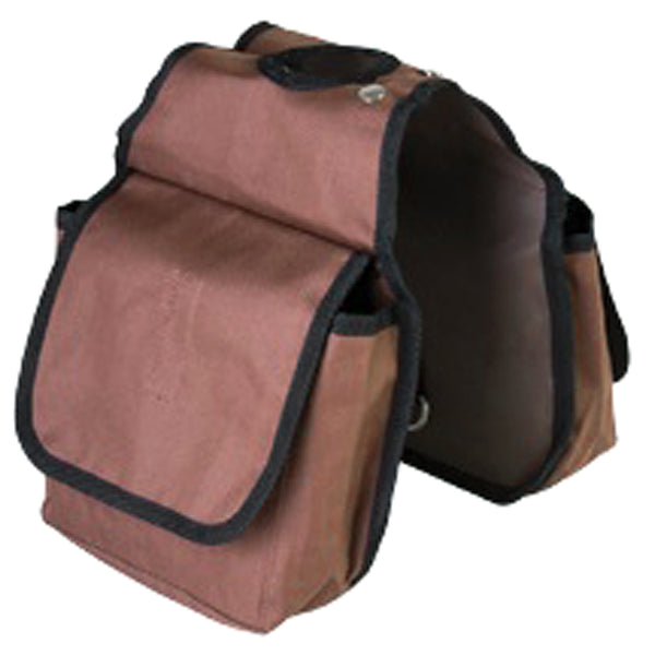 7.5'X7.5" Hilason W. Tk. H. Horn Bag Brown Pockets by Hilason – Cowboy and equestrian accessories
