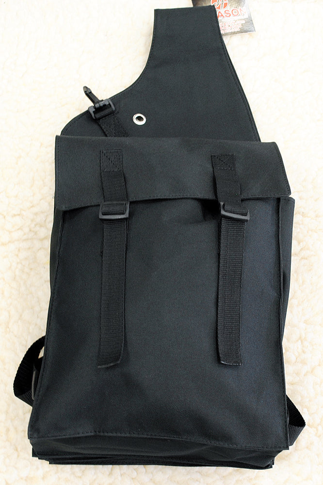 9"X4.5"X12" Hilason Western 600D Nylon Horse Saddle Bag Black