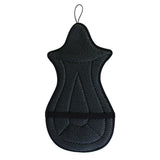 Hilason Anti Slip Cushion Grip Saddle Seat Cover With Cushion Black