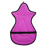 Hilason Anti Slip Cushion Grip Saddle Seat Cover With Cushion Black