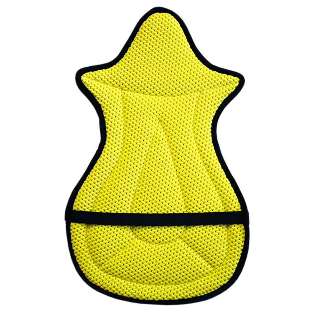 U-Hilason Anti Slip Cushion Grip Saddle Seat Cover With Cushion Yellow
