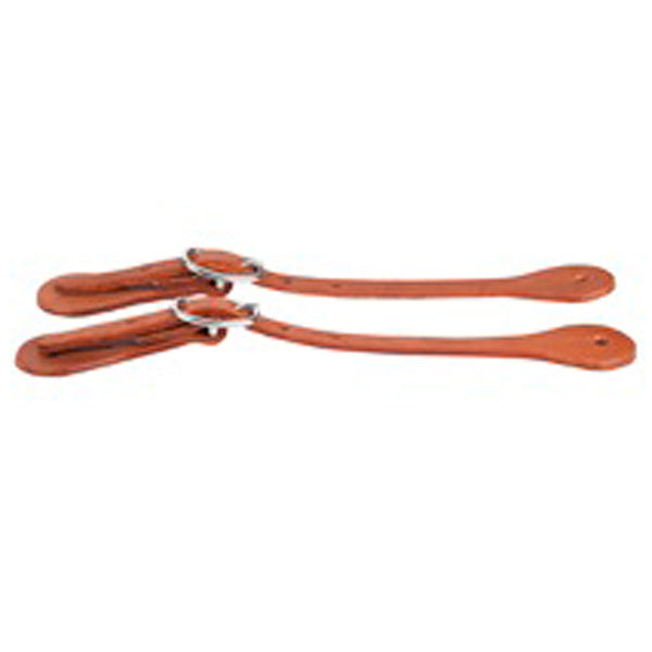 Hilason Chestnut Latigo Leather Kid Spur Straps W. Tk. by Hilason – Cowboy and equestrian accessories