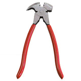 10-1/2" Hilason Western Horse Care Tool Tack Fence Plier Pvc Coat Red