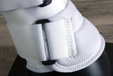 Large Hilason 4 In 1 Horse Leg Combo Sport Boots White Pair