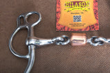 5" Hilason Western Stainless Steel Copper Roller Horse Mouth Bit