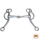 5" Hilason Western Stainless Steel Horse Mouth Snaffle Bit