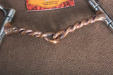 5" Hilason Western Stainless Steel Horse Mouth Dee Bit W/ Twisted Copper Wire