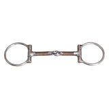 5" Hilason Western Stainless Steel Horse Copper Mouth Bit W/ 2.5" Ring