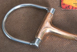 5" Hilason Western Stainless Steel Hollow Copper Ring Horse Mouth Bit