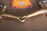 5" Hilason Western Stainless Steel Hollow Copper Mouth Ring Horse Bit