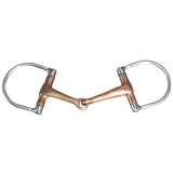 5" Hilason Western Stainless Steel Hollow Copper Mouth Ring Horse Bit