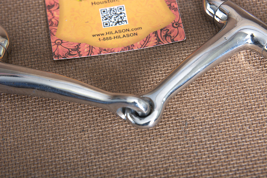 5" Hilason Western Stainless Steel Horse Mouth 2.5" Ring Bit