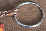 5" Hilason Western Loose Ring Horse Bit W/ Double Twisted Copper Wire Mouth