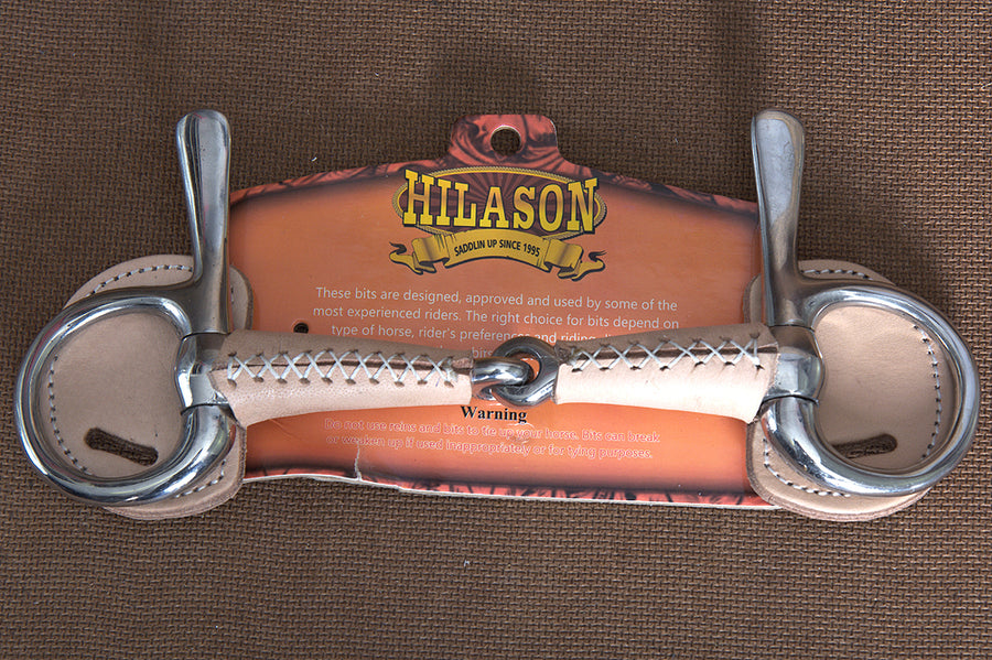 5" HILASON Western Trotting Horse Ring Bit With Stainless Steel