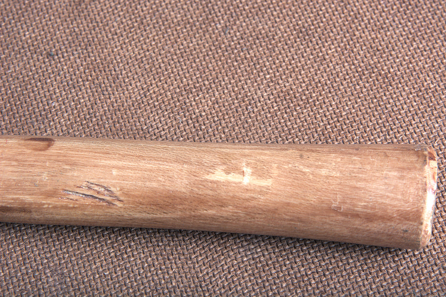 Hilason Western Leather Farrier Tool Care Hammer With Wooden Handle