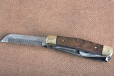 Hilason Western Leather Farrier Tool Horse Stable Care Five Blade Knife