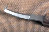 Hilason Western Horse Care Farrier Tool Hoof Knife Wooden Handle W/ Steel Blade