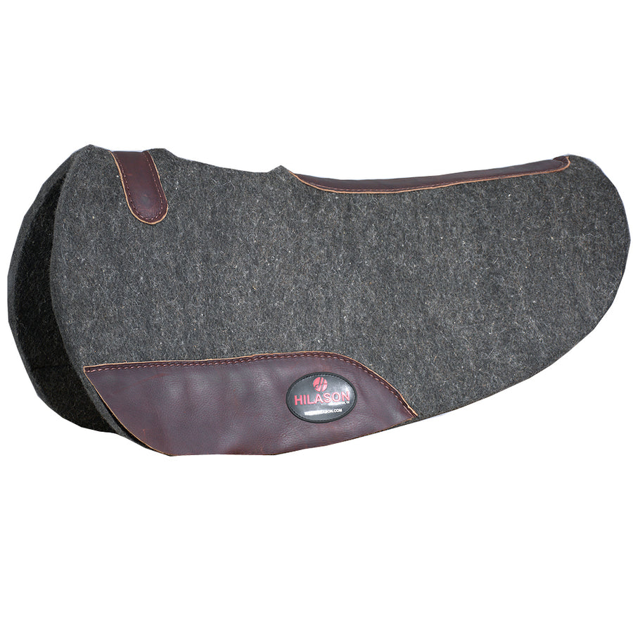 30X30 Made In Usa Wool Felt Horse Western Saddle Pad 3/4 Hilason