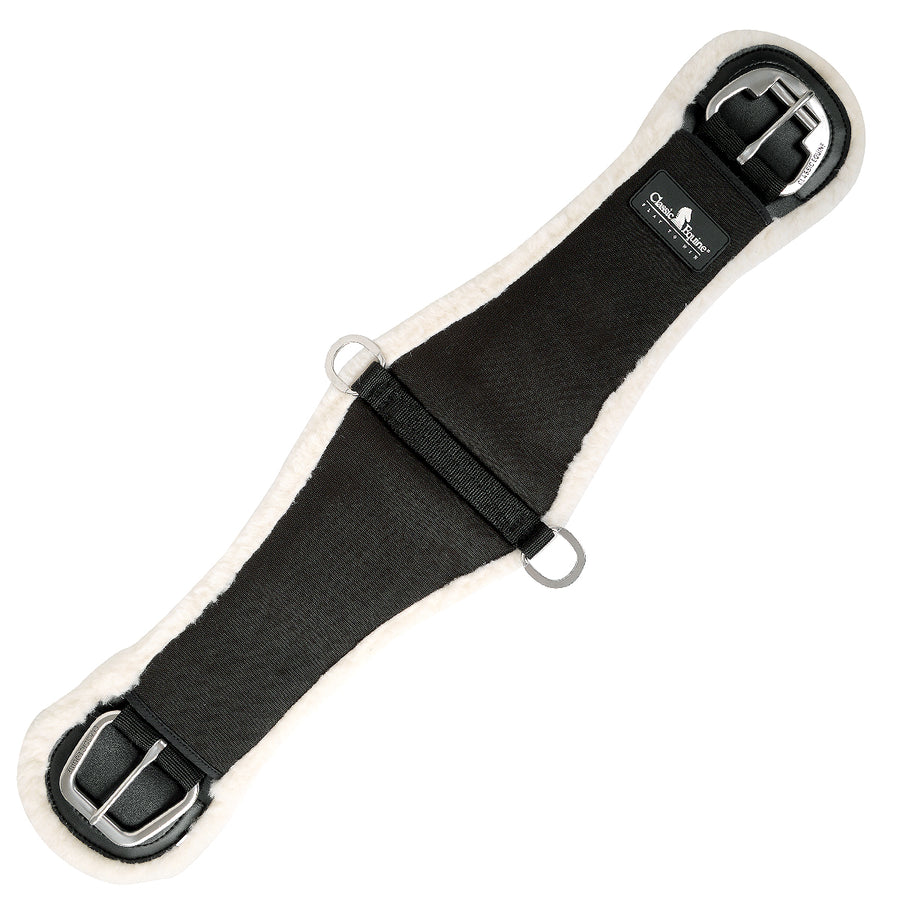 Classic Equine Sensorflex Fleece Cinch Iii 2018 Roper 30 Inch Black – by Hilason – Cowboy and equestrian accessories