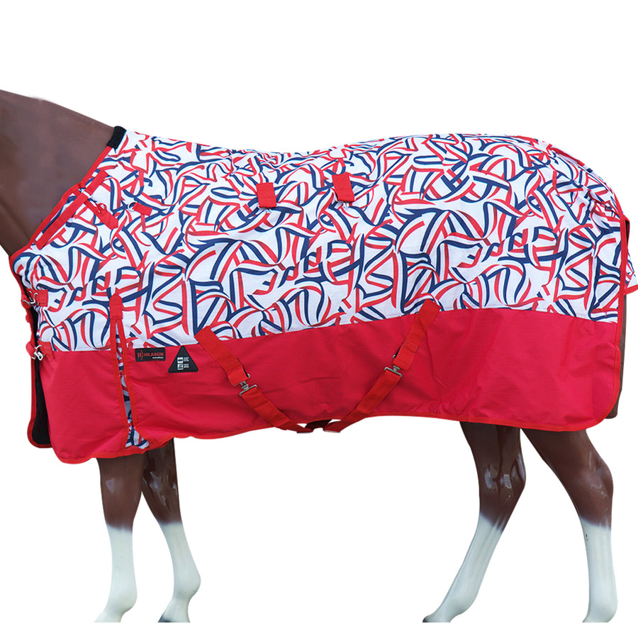 HILASON 84 in 1200D Winter Waterproof Protective Poly H. Turnout by Hilason – Cowboy and equestrian accessories