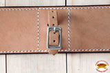 Hilason Western Leather Saddle Girth Cinch Plain