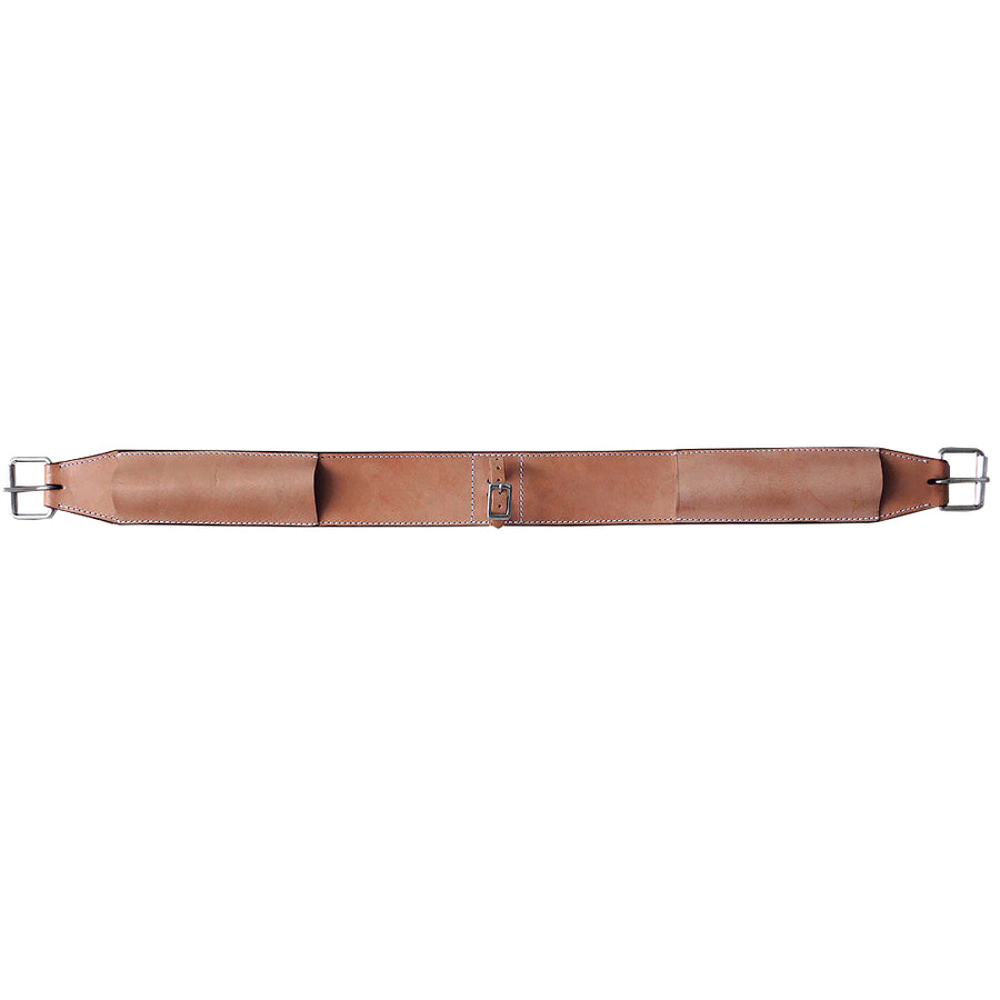 Hilason Western Leather Saddle Girth Cinch Plain - Uhorse
