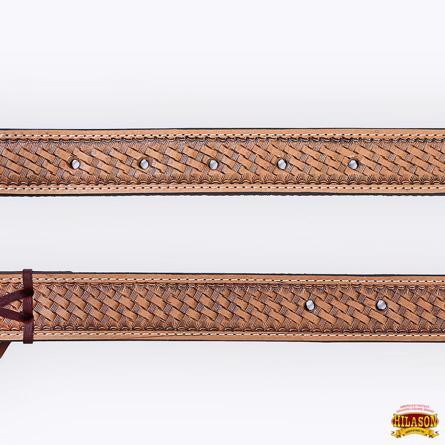 Hilason Western Leather Horse Saddle Back Billets