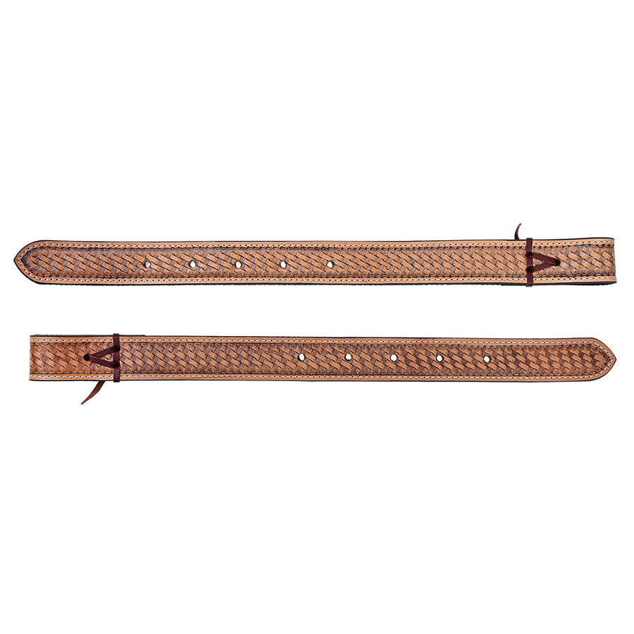 Hilason Western Leather Horse Saddle Back Billets