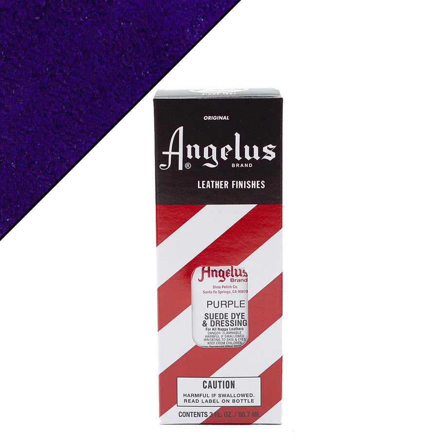 Purple suede dye and dressing for leather - Uhorse