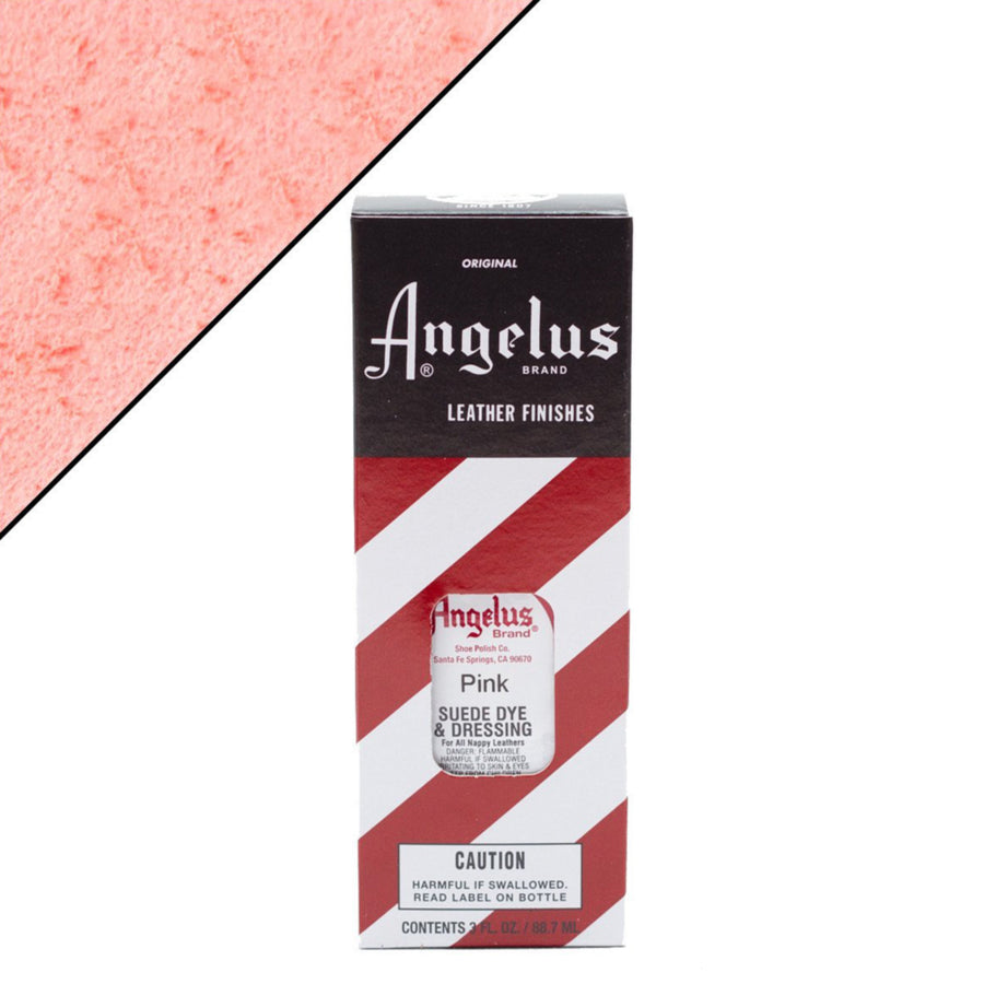 Pink suede dye and dressing for leather - Uhorse