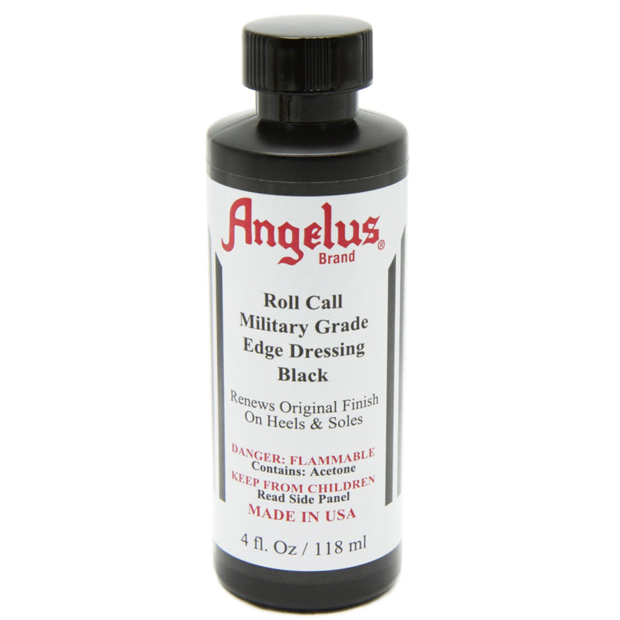 Black edge dressing bottle, 4 fluid ounces - Uhorse