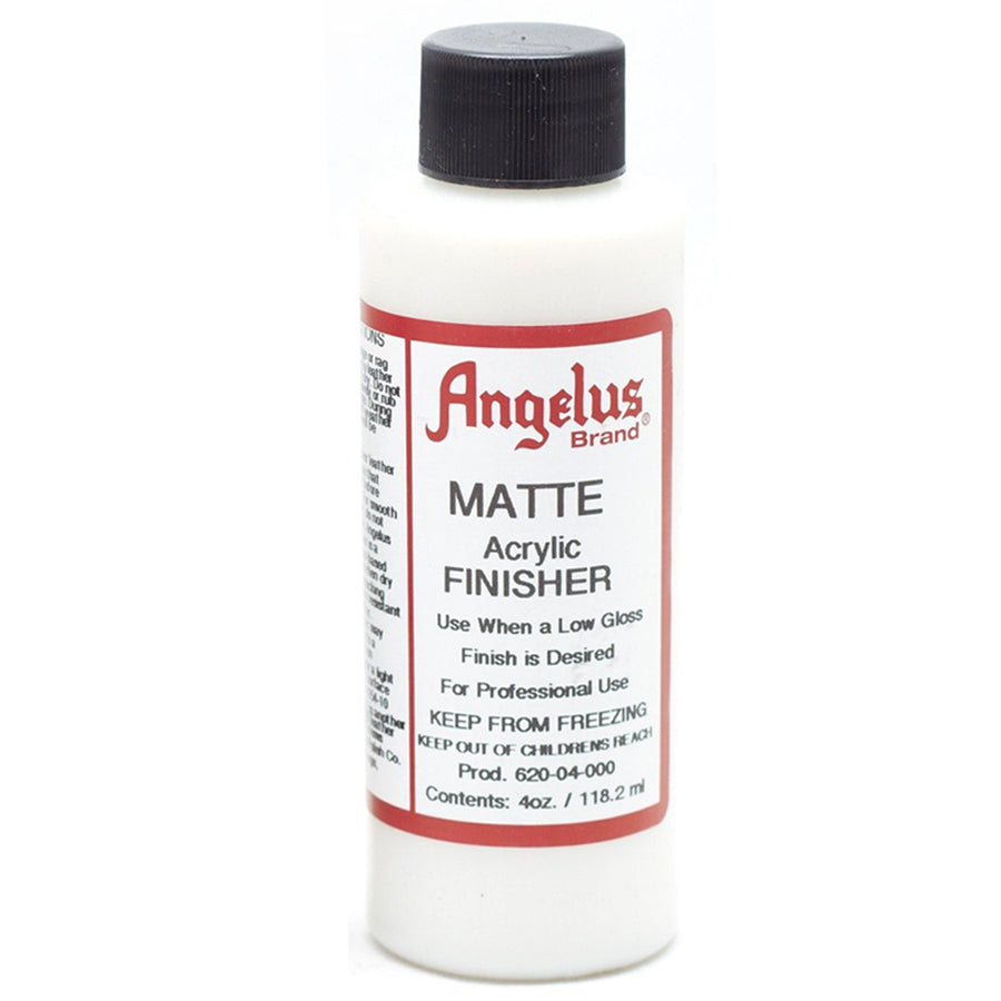 Angelus Matte Acrylic Finisher, 4 ounce bottle - Hilason