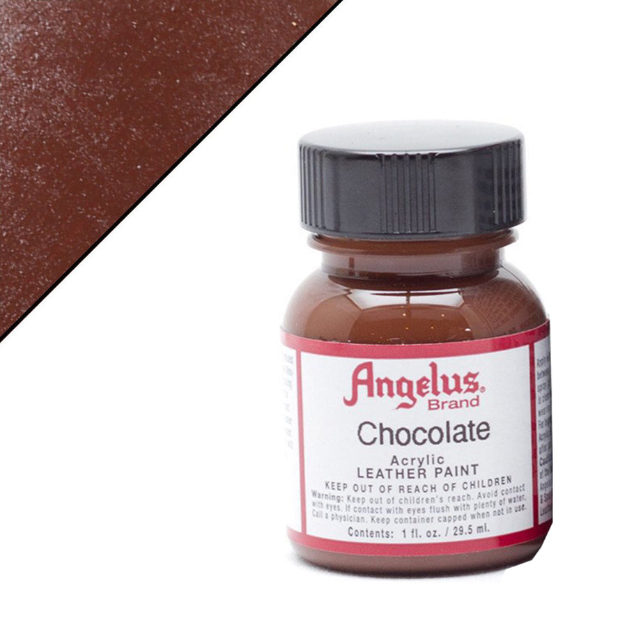 Angelus chocolate acrylic leather paint - Uhorse