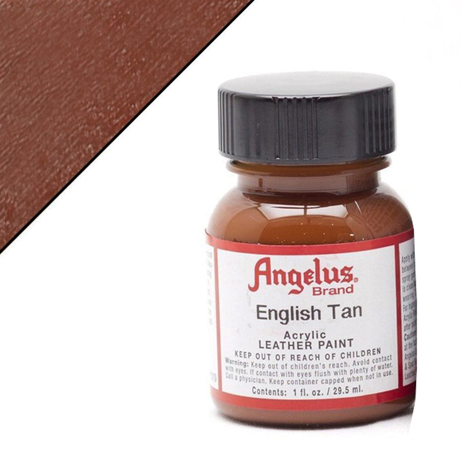 Angelus English Tan acrylic leather paint - Uhorse