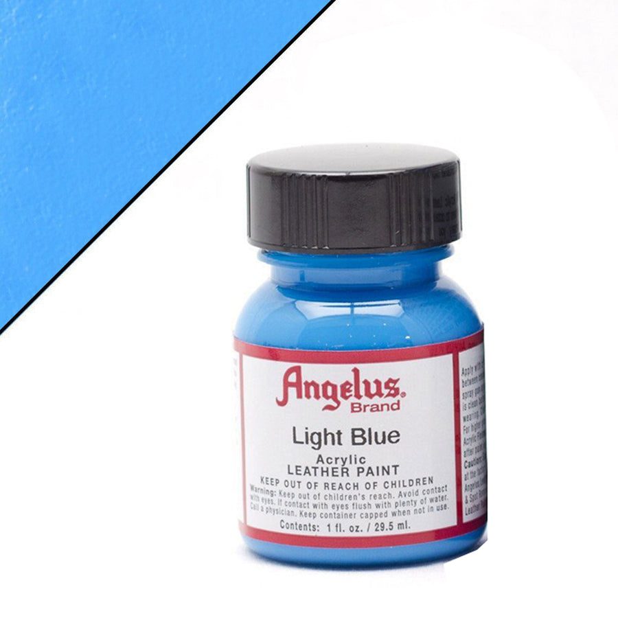 Light blue acrylic leather paint bottle - Uhorse