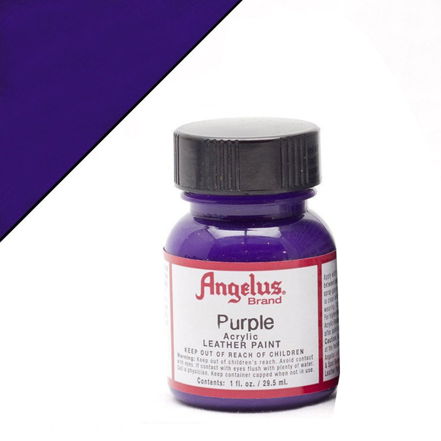Purple acrylic leather paint - Uhorse