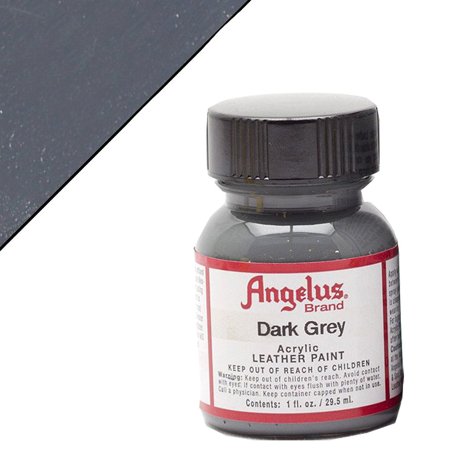 Dark grey acrylic leather paint bottle - Uhorse