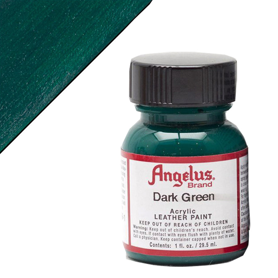 Dark green acrylic leather paint - Uhorse