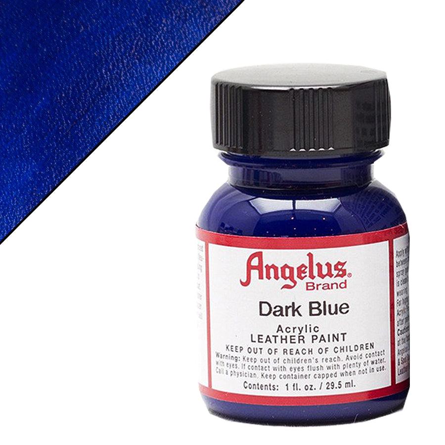 Dark blue acrylic leather paint - Uhorse