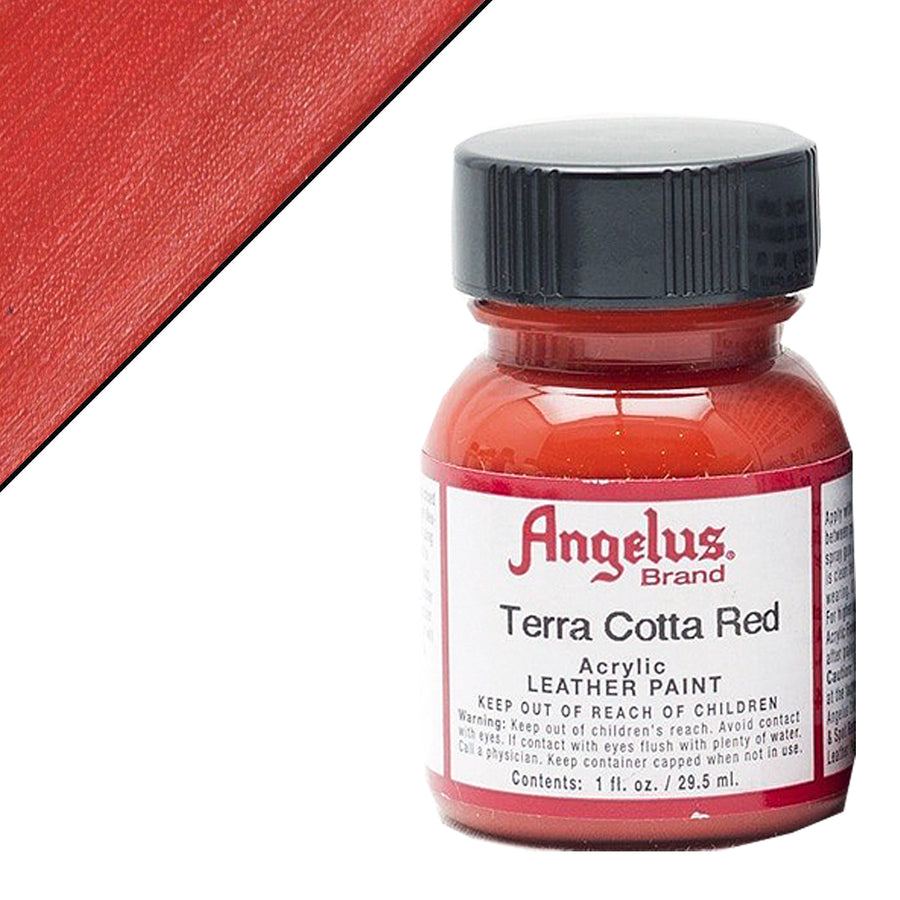 Terra Cotta Red acrylic leather paint - Uhorse