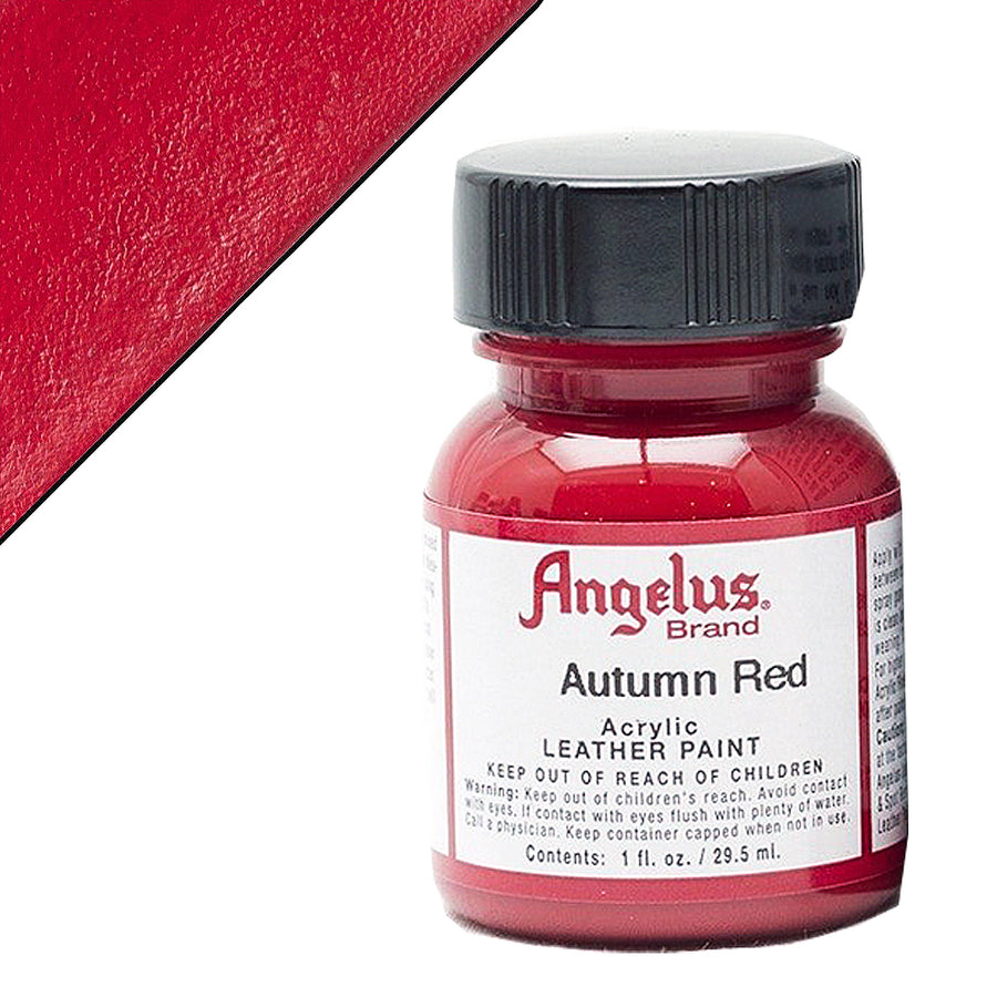 Angelus Autumn Red acrylic leather paint - Uhorse
