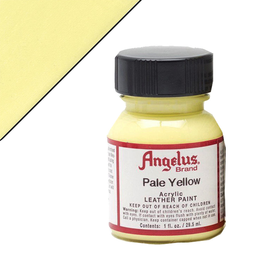 Pale yellow acrylic leather paint - Uhorse