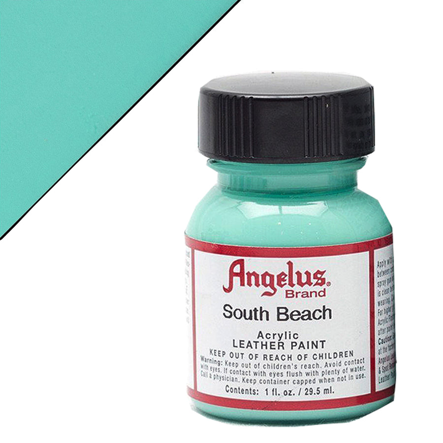 turquoise acrylic leather paint bottle - Uhorse