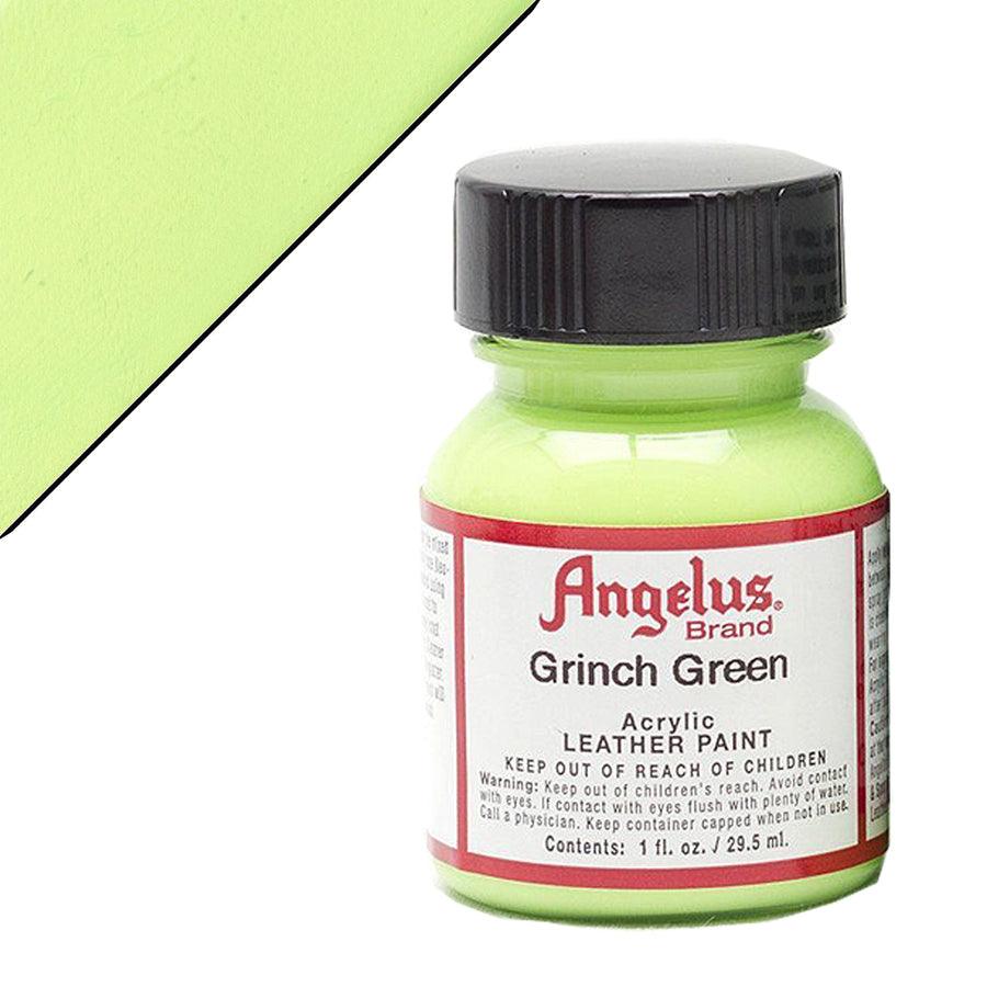 Grinch Green acrylic leather paint - Uhorse