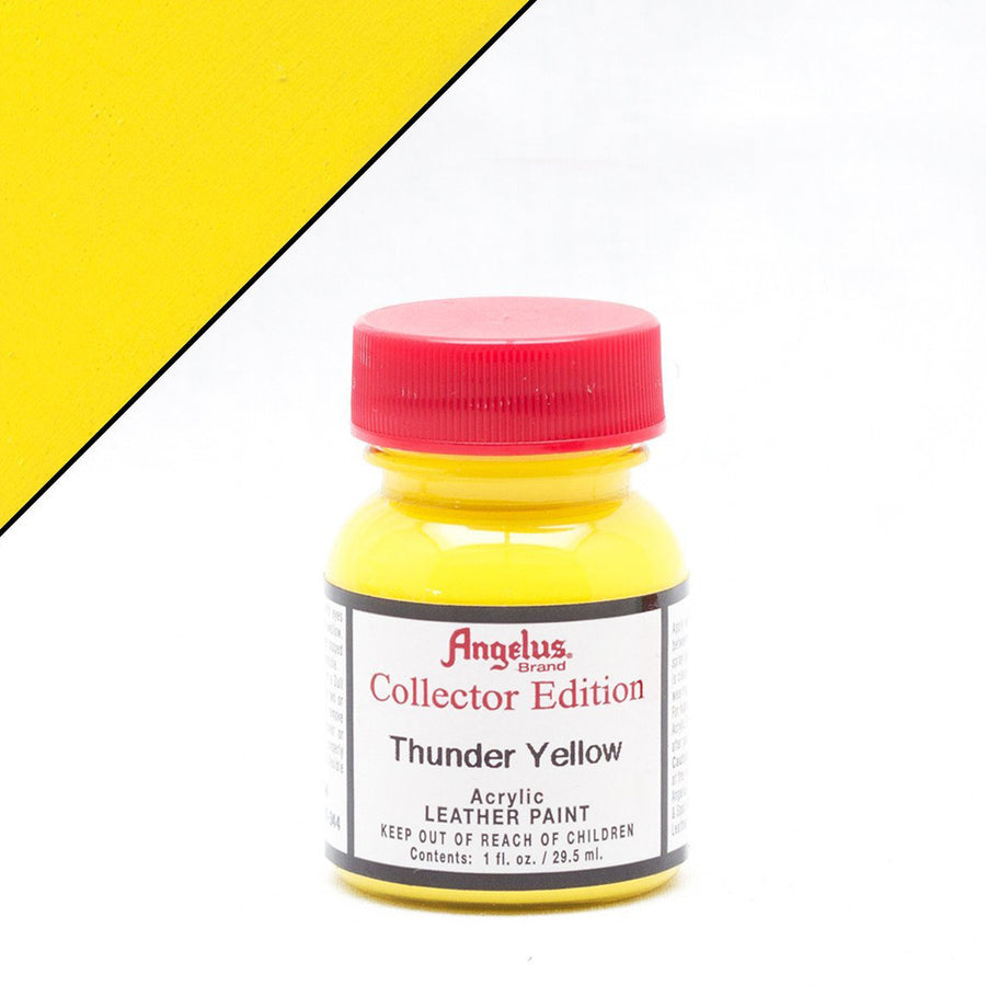 Thunder Yellow acrylic leather paint - Uhorse